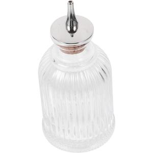 ProKitchen Bitters Bottle with Dasher Top, Premium Glass Dash Bottle for Cocktails, Precision Pour for Bitters, Syrups, and Infusions, Essential Bar Tool for Mixologists (Round,100 ML)