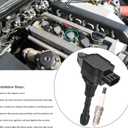 Set of 6 Ignition Coil Packs & Spark Plugs Fits For 3.5 V6 Nissan Murano Maxima Altima Pathfinder Infiniti G35 EX35 JX35 2009 2010 2011 2012 2013 2014 2015 2016 3.5L Coils Spark Plugs Replaces# UF550