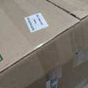 JONATHAN Y 20.5" Blue/White Marbleized Ceramic Table Lamp, Contemporary Traditional Bedside Lamp for Living Room, Gold Accents, White Linen Empire Shade, LED Bulb Included JYL3007A