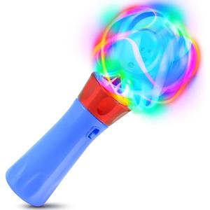 ArtCreativity Light Up Wand for Kids  LED Spinning Light Bright Toy with Flashing Lights  Fun Light Spinnning Toys, Sensory Toys for Kids with Autism  Batteries Included