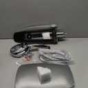 Rain Shower Head with filtered Handheld High Pressure rainfall Shower Heads with Handheld Spray Combo Adjustable one-piece stand daul shower head Built-in Magnetic Docking and Power Jets (Chrome)