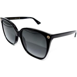 Gucci Women's Lightness Square Sunglasses (Black)
