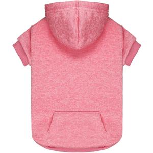 Dog Sweaters for Medium Dogs Dog Hoodie Fleece Sweater Soft Clothes Sweatshirt with Pocket Hoodie for Medium Dogs(Pink&M)