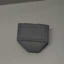 Lckaey picotin 18 bag insert Organizer insert for picotin strap 1098grey-S (PC18/6.3*4.33*3.54in)