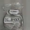 ISPINNER 2 Pack 4.5 Inch Stainless Steel T-Bolt Hose Clamps, Clamp Range 121-129mm for 4.5" Hose ID, Pack of 2