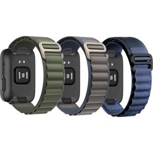 vixjimono Alpine Loop Band Compatible with Apple Watch Band 49mm 46mm 45mm 41mm 44mm 40mm 42mm 38mm Men Women, Nylon Sport Loop Bands for Apple Watch Ultra 2&1 iWatch Series10 9 8 7 SE 6 5 4 3 2 1
