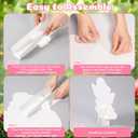114 Pcs Fairy Wonderland Party Decorations Set Mushroom Backdrop Large Fairy Mushroom Cardboard Cutouts Yard Signs Balloon Garland Arch Kit Photo Props for Fairytale Birthday Party Supplies
