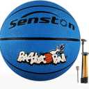 Senston Kids Basketball Balls Size 3/5/7 Basketballs Indoor Outdoor 27.5/29.5 inch Basketball Gifts for Kids/Girls/Boys (Blue)