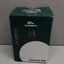 Trideer Exercise Ball for Yoga, Pilates & Fitness  Stability Ball Equipment for Home Gym & Office Chair, Core & Balance Training Accessories, Physical Therapy Equipment, Quick Pump Included, 5 Sizes (Black)