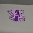 BARKBAY No Pull Dog Harness Front Clip Heavy Duty Reflective Easy Control Handle for Large Dog Walking(Violet Purple & Purple,XS) (X-Small(Chest:15.5-19.5))