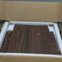 Merax Night Stand with 2 Drawers, Vintage Nightstand Wood Bedside End Table for Bedroom, Dorm, Dark Walnut