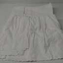 Eyelet Ruffled Bedskirt - Ruffled Bedding with Gathered Styling  Drop, Twin, White, 72x84