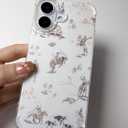 Vinatage Cowboy Case Compatible with iPhone 16, Wild West Country Case for iPhone 16, Cool TPU Shockproof Case Cover