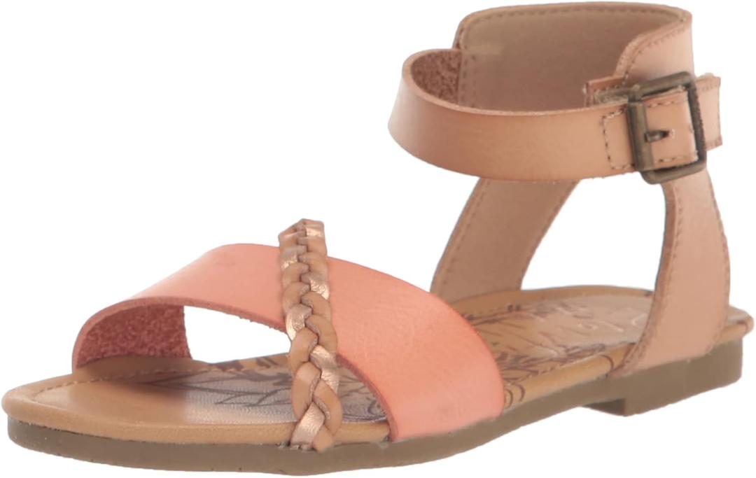 Blowfish Malibu Girl's Sabar-t Flat Sandal, Size 9 
