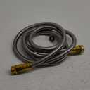 UNCO 10 Feet Stainless Steel No Kink Metal Garden Hose (Silver)