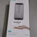 AIKE Automatic Soap Dispenser Commercial Wall Mounted Liquid Dispenser Brushed Stainless Steel Finish 1100ml Large Capacity