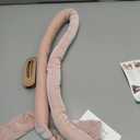 Yanibest Heatless Hair Curler, No Heat Hair Curlers to Sleep in, Super Soft Ribbon Wrap for Long Hair, Overnight Heatless Curling Set with Scrunchies and Clip, for All Hair types(Pink)