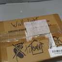 Globe Glass Shade Matte Black Wall Sconce, Modern Hand-Polished Iron Wall Mounted Lamps, Vanity Light for Bathroom, Living Room, Hallway, Kitchen, Bedroom (Matte Black)