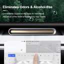 Car Air Freshener in Vent for Model 3 Highland & Model Y Juniper, Air Fragrance Diffuser Set Includes 2PCS Long-Lasting Fragrance Sticks + 2 Bottles Essential Oil Refill (3ml/Bottle)