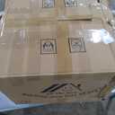 7FT Bean Bag Chair, Large Bean Bag Chairs with Memory Foam Filled, Fluffy Beanbag Sofa with Dutch Velvet Cover, Round BeanBag Chairs for Living Room, Playroom - Light Pink (7FT- 72"x72"x18")