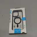 Speck Clear iPhone 14 Pro Max Case - Drop Protection, Scratch Resistant Dual Layer Slim Case for 6.7 Inch iPhones 14 Pro Max - MagSafe Compatible - Anti-Yellowing - Presidio Perfect Clear/Gold Glitter