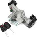 39730-T2A-A0 Ignition Lock Cylinder Switch with 2 Remote Key (Without chip) Compatible with Honda Accord 2013 2014 2015 2016 2017 2.0L 2.4L 3.5L