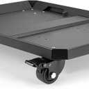 Heavy Duty Tool Box Dolly Fit for ToughBuilt StackTech Toolboxes,Carbon Steel Cart Base Rolling Platform with 4 Locking Wheels, Mobile Tool Storage Base for Garage & Jobsite