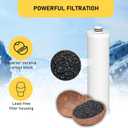 FZ-2 Water Replacement Filter Cartridge Compatible with Frizzlife MP99, MK99, MS99 Water Filter & MV99 RV Filter, Only the CORE FILTER CARTRIDGE 3 Pack