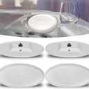 Sunluway 4 Pack 2472-828 Headrest Spa Pillow Replacement for All Jacuzzi J-200 Series Spa Models J-230 J-235 J-245 J-270 J-275 J-280 Oval Spa Pillow, Hot Tub Head Rest Pillow, Snap-in