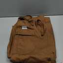 Wrangler Authentics Men's Fleece Lined Carpenter Pant (34W x 30L, Autumn Khaki)