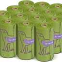 240 Count Lavender Scented 13 x 9 Dog Poop Bags Rolls, Leakproof Strong & Sturdy Waste Bags for Doggie Cat Pet