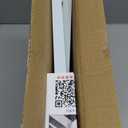 Kitchen Cabinet Storage Shelf Stackable Wire Spice Rack Organizer Heavy Duty Space Saver for Bathroom Bedroom Closet Laundry Room Office Countertop - White, Pack 1