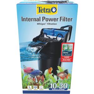 Tetra Whisper Internal Filter 10 To 30 Gallons, For aquariums, In-Tank Filtration With Air Pump