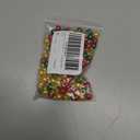 PRETYZOOM 150pcs Mini Christmas Ball Ornaments 0.3'' Multicolour Imitation Pearl Beads for Small Xmas Tree Decoration, Shatterproof Plastic Baubles for Craft, Christmas Party Supplies