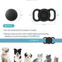GPS Tracker for Dogs (1 Pack), Mini GPS Cat Tracker, Smart Pet Activity Tracker (iOS Only), No Monthly Fee, Compatible with Apple Find My, Anti-Lost, Finder Tag for Vehicles/Pets/Items/Kids
