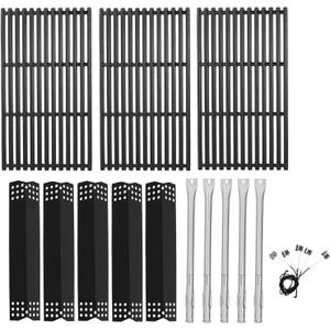 Replacement Parts Kit for Nexgrill Evolution Infrared Plus 5-Burner 720-0882A 720-0882AE 730-0882 730-0882AE, Heat Shield and Burner Kit for Nexgrill Replacement Parts 5 Burner