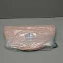 FunWheat Round Braided Placemats Set of 6 Place mats for Dining Tables Woven Heat Resistant Table Mats 15 inch (Pink)