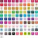 Alcohol Markers 100 Colors Art Markers Professional Art Pen Dual Tips Plus 1 Blender Permanent Ink for Painting, Coloring and Drawing (White)