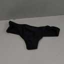 Tempt Me Women Strappy Bikini Bottom Full Coverage Bathing Suit Bottoms Swimsuit Bottom (X-Large, Black-2)