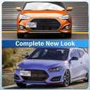 Front Bumper License Plate Mount Compatible with 2010-Up Hyundai Genesis Coupe No Drill Front Tow Hook License Plate Frame Anti-Theft Bracket Holder Mounting Kit Car Accessories