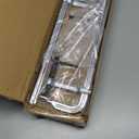 Bar Clamps 4-Pack, 12-Inch Light-duty Drop Forged Steel F Clamps (450 lbs) for Welding and Woodworking