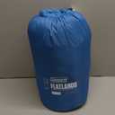 Coleman Flatlands 30/40/50F Sleeping Bag, Made from 100% Recycled Material, Big & Tall Options, Cool-Weather Sleeping Bag for Camping, Sleepovers, Guests & More (40F Regular Size)