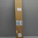 LazBlinds No Drill Vinyl Mini Blinds, 34" W x 64" H, White