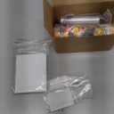 Gejoy 48 Sets Mini Positive Figures Gifts Mini Rubber Toy with Positive Card Bags Miniature Emotional Inspirational Birthday Gifts to Hide and Seek Encouragement Decorations for Coworkers Employees