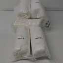 8 Pack Outdoor Chair Cushions 19" x 19" Patio Waterproof Fade Resistant Seat Cushions with Ties Replacement Chair Pads for Patio Furniture Garden Sofa Couch (Navy Blue)