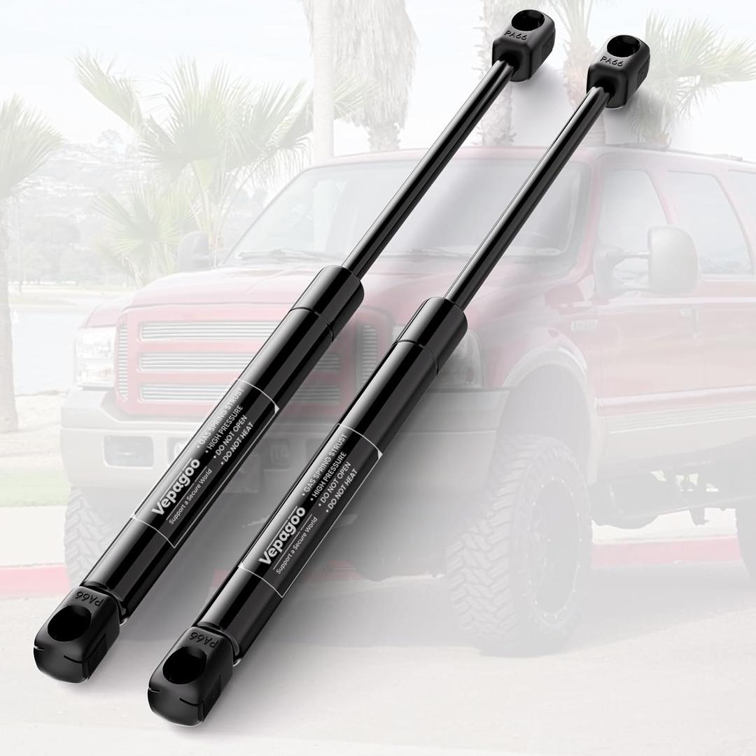 Vepagoo 6421 2000-2005 Ford Excursion Rear Hatch Struts Shocks Lift Support Sport Utility 4-Door Rear Window Glass-1.5" Additional Opening for 2 & 4wd, 013960, PM2019EX
