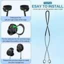 PUCGUE Anti-Lost Strap Compatible with Bose New QuietComfort Earbuds 2024, Silicone Sports Lanyard for Bose New QC Earbuds