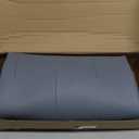 Pieviev Silicone Cat Litter Trapping Mat, 40''x28'' Extra Large Cat Litter Mat, Easy to Clean & Soft on Kitty Paws, Waterproof Kitty Litter Pads for Indoor Cats, Light Gray