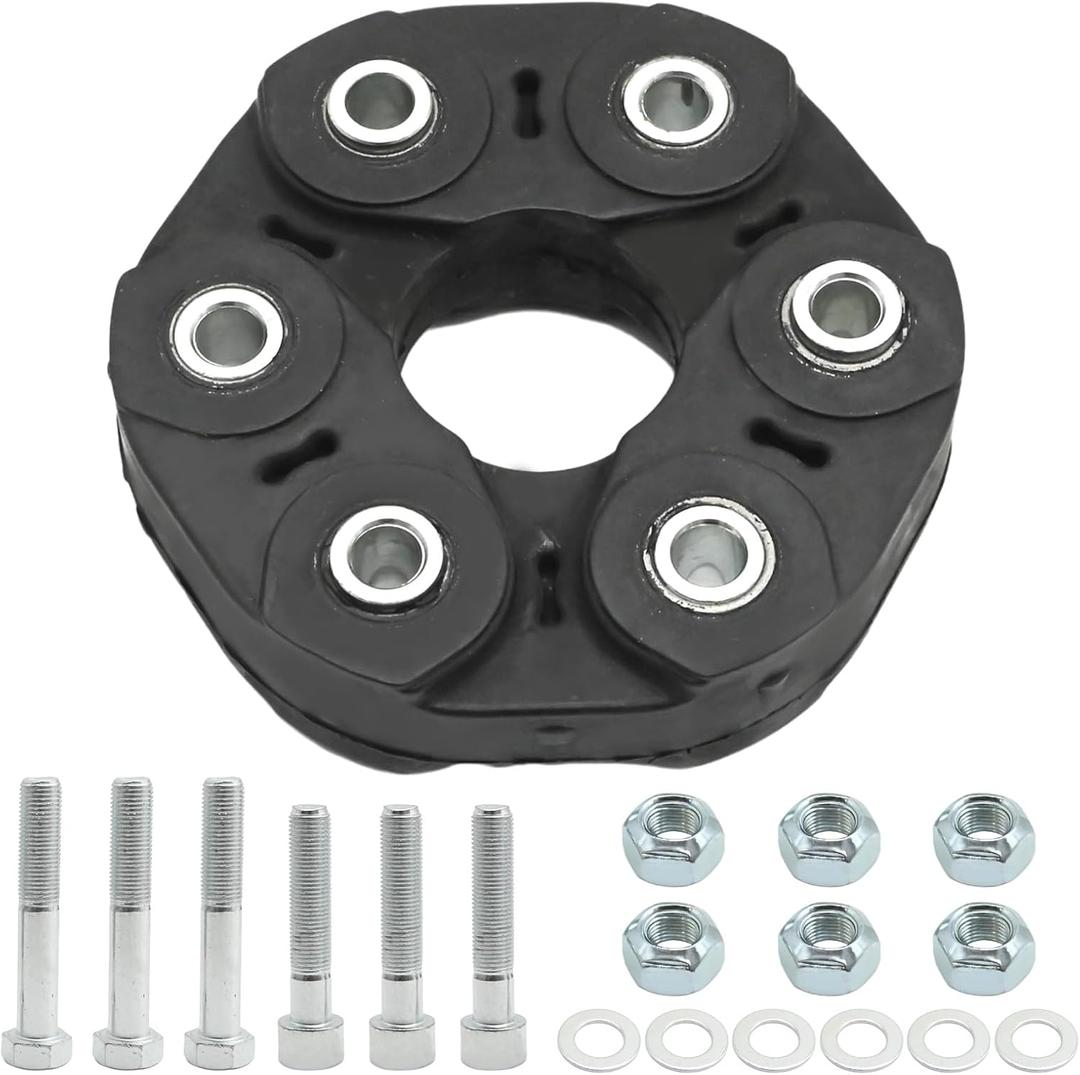 Zreneyfex 49130-2B000 Rubber Coupling, Rear Drive Shaft Driveshaft Coupler Flex Joint, Replacement for Hyundai Tucson 2009-2013 Santa Fe 2006-2009 Veracruz 2007-2012 Sport Utility