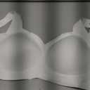 PoseFree Jelly Bras for Women No Underwire Supportive Wireless Comfort Full Coverage Push Up Plus Size for Older Women XL